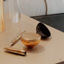 Ver imagem 4 de Puxador Orani 1660 - Dourado Fosco/ Dourado Real - 30mm