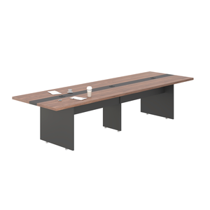 Mesa para Reunião 3,60 Cort Noce Preto