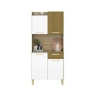 Ver imagem 1 de Kit Armário 4 Portas Cristal Kits Paraná Freijo Supremo