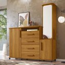 Ver imagem 2 de Cômoda Grande com Espelho Giratório 163cm Copacabana Lukaliam Freijo