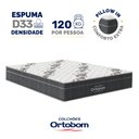 Ver imagem 5 de Cama Box Baú com Colchão de Espuma D33 Ortobom Airtech Ortopillow 100 Casal 138cm