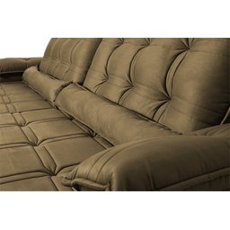 Sofá Retrátil Reclinável 230cm Ascari Suede Velut com molas Ensacadas - King House - 6