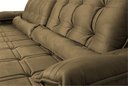 Ver imagem 7 de Sofá Retrátil Reclinável 230cm Ascari Suede Velut com molas Ensacadas - King House