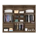 Ver imagem 2 de Guarda Roupa Casal 6 Portas 4 Gavetas Roma Conquista Móveis