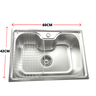 Cuba Para Cozinha Gourmet Dora Aço Inox C/ Acessórios 60x42 - 2