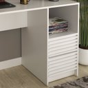 Ver mais imagens de Escrivaninha Estante e Gaveteiro para Escritorio Mex74x50x75 Branco Tecno Mobili
