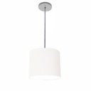 Ver imagem 1 de Lustre Luminária Pendente Vivare Free Lux Pe-4106cz Cúpula em Tecido 20x25cm