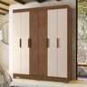 Guarda Roupa Casal 6 Portas 2 Gavetas Facille Albatroz Móveis - 3