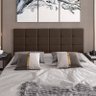 Cabeceira Cama Box Bia Estofada Tamanho Casal Quarto Decoração 1,40 M X 55 Cm - 1