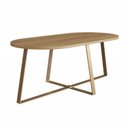 Ver imagem 2 de Mesa de Centro Industrial Complementos Marrom