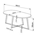Ver imagem 3 de Mesa de Centro Industrial Complementos Marrom