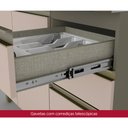 Ver imagem 3 de Cozinha Modulada Évelin 12 Portas 2 Gavetas com Paneleiro Henn - Duna Cristal