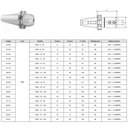 Ver imagem 4 de Porta Barra Weldon Modelo Sk40 - 20 - 160 - Din 69871