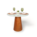 Ver imagem 3 de Base Cone Laminada Gourmet para Mesa de Jantar