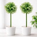 Ver imagem 1 de Bucho Buchinho Planta Artificial Decoração Kit 2pçs de 80cm