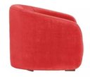 Ver imagem 3 de Kit 2 Poltronas Decorativa Lara Suede Vermelho - Lm Decor
