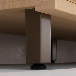 Armário de Cozinha 10 Peças Cp03 e Tampo Pierre Carvalho/cinza L01 - Mpozenato - 9 Armário de Cozinha 10 Peças Cp03 e Tampo Pierre Carvalho/cinza L01 - Mpozenato - 9