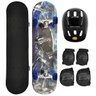 Skate com Acessorios Radical DM TOYS DMR6188 Tubarao - 1
