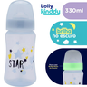 Mamadeira Big Star Bico Silicone + Copo Zoo Azul Lolly 330ml - 2