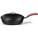 Ver imagem 1 de Frigideira em Ferro Fundido para Forno/Fogão 24cm 1,9L com Tampa Mta