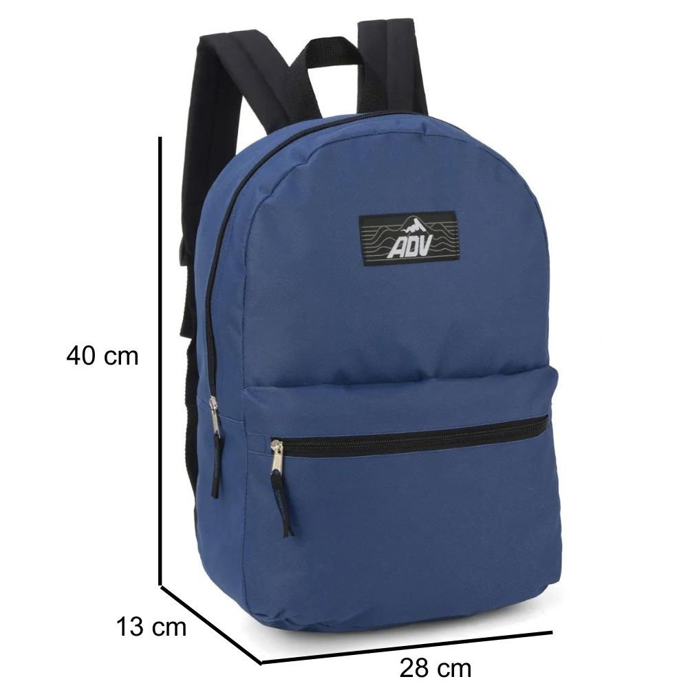 Mochila de Costa Casual Adv Azul Luxcel - 2