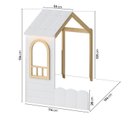 Ver imagem 6 de Bicama Infantil com Mini Escorregador e LED New Garden Casatema MadeiraOriginals Marrom/Branco
