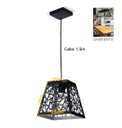 Ver imagem 2 de Pendente Industrial Mesa Bancada Passa Prato Cabeceira de Cama Palacio Iluminação Preto Fosco