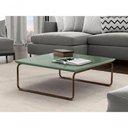 Ver imagem 1 de Mesa de Centro Kairos Pé Café Bisart Decor Cor:verde Lazza