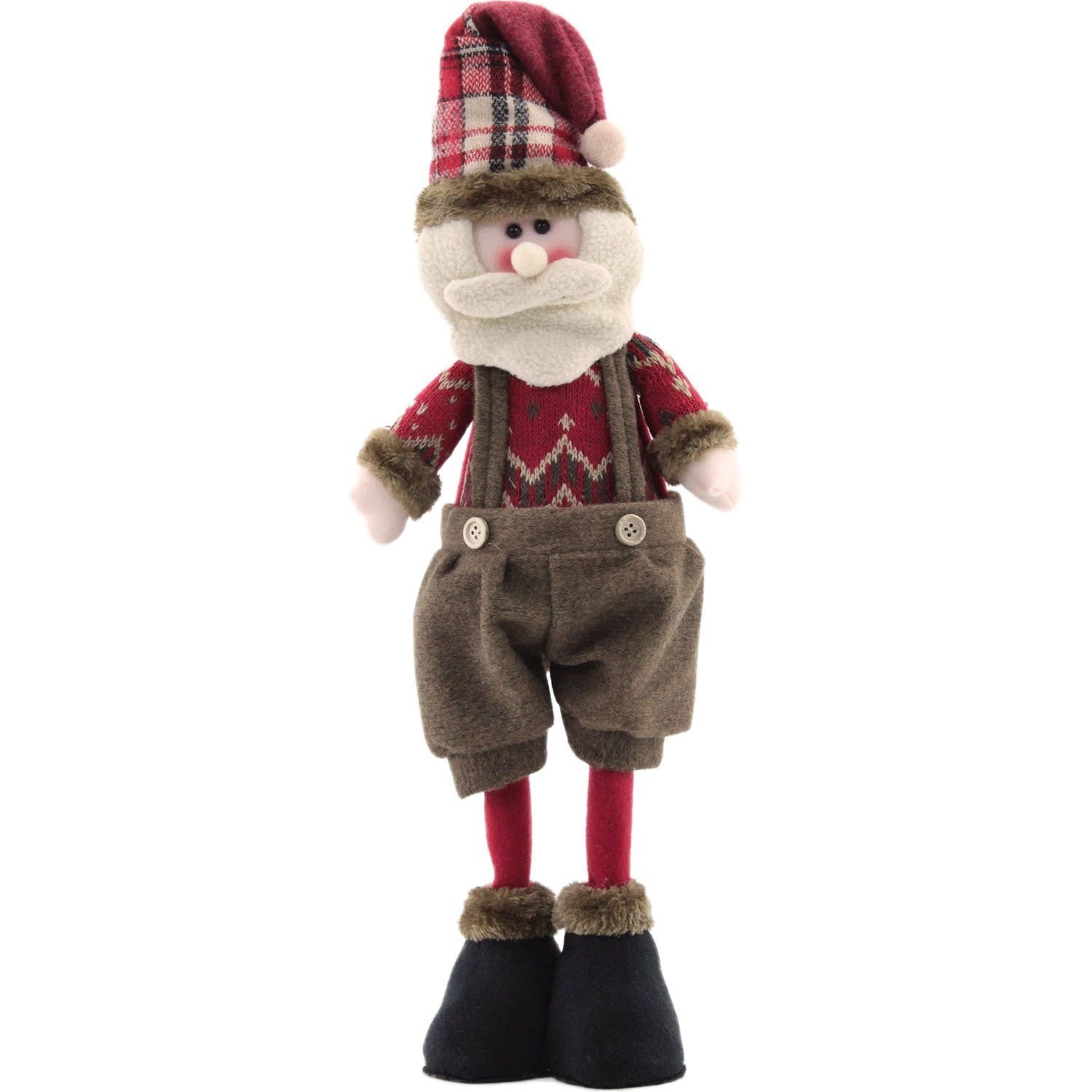 Boneco de Natal Papai Noel em Tecido 50cm - 4