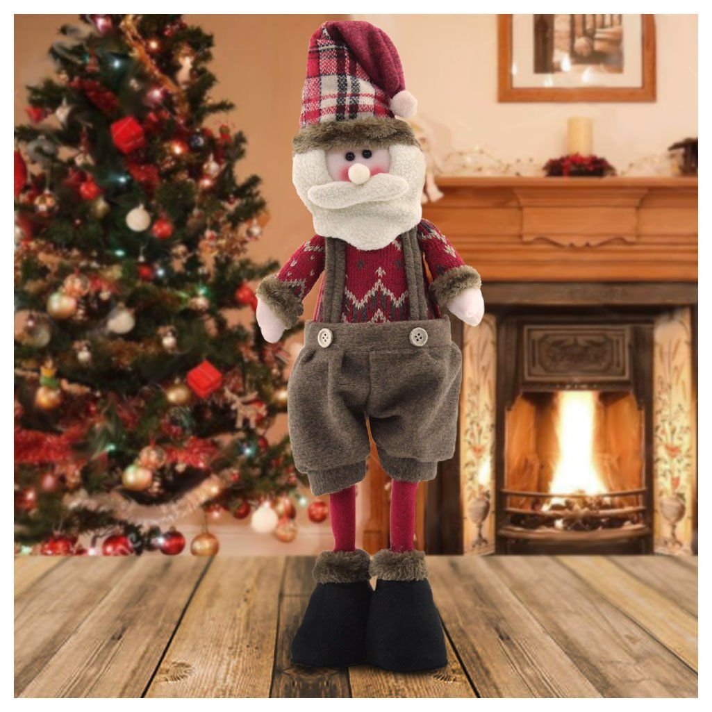 Boneco de Natal Papai Noel em Tecido 50cm - 1