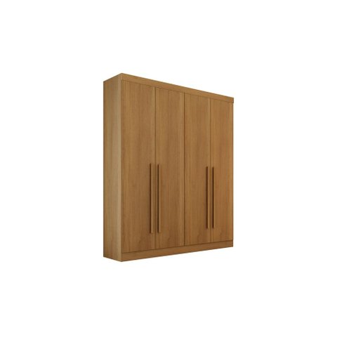 Guarda-Roupa da Vinci Plus 4 Portas 3 Gavetas sem Pés - D Doro Cinamomo