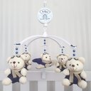 Ver imagem 1 de Mobile para Berço Musical Giratório Aviadores Marinho