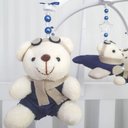 Ver imagem 2 de Mobile para Berço Musical Giratório Aviadores Marinho