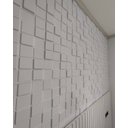 Ver imagem 1 de 20 Placas Decorativas De Pvc 3d Revestimento Pedra 50cmX50cm