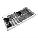 Ver imagem 2 de Jogo Talheres Faqueiro Conjunto 24 Peças Aço Inox Black Mesa Jantar Cozinha