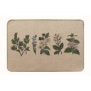 Ver imagem 2 de Passadeira Cozinha Antiderrapante Linho Estampado:Flores/0,45x0,65m