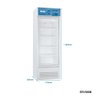 Refrigerador Expositor Vertical EOS 268L EEV300B Branco 220V - 6