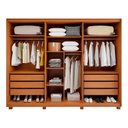 Ver imagem 2 de Guarda-Roupa Lopas Suavitá 6 Portas 6 Gavetas