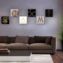 Quadro Decorativo Harry Potter Estação 9 3/4 MDF - 4