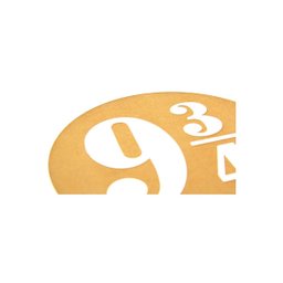 Quadro Decorativo Harry Potter Estação 9 3/4 MDF - 6