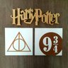 Quadro Decorativo Harry Potter Estação 9 3/4 MDF - 5
