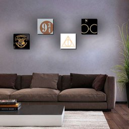 Quadro Decorativo Harry Potter Estação 9 3/4 MDF - 3