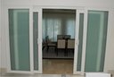 Ver imagem 4 de Adesivo Decorativo Jateado Liso para Vidro 1 x 1m - Box, Janelas e Portas Fama Adesivos Jateado 1x1