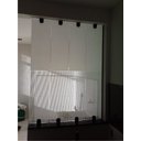 Ver imagem 5 de Adesivo Decorativo Jateado Liso para Vidro 1 x 1m - Box, Janelas e Portas Fama Adesivos Jateado 1x1 