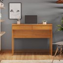 Ver imagem 1 de Escrivaninha/Mesa Escritório com 2 Gavetas e Chave 105cm Multimóveis Crjcm-ESC004 Cinamomo