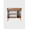 Aparador Buffet 90cm Retro Mdf Madri - On Móveis Cor:freijo - 2