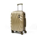 Ver imagem 3 de Mala de Bordo Expansível 10 Kg Abs + Pc Avalon - Ika - Champagne