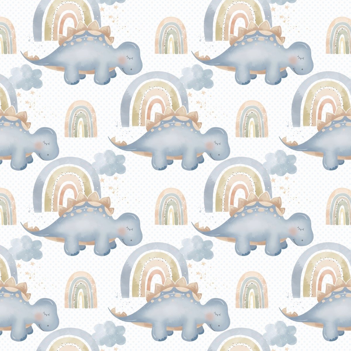 Papel de Parede Infantil Dinossauro Baby 2 2,70x0,57m