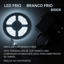 Ver imagem 3 de Espelheira 180x60 E13 Polido Sup Par Led Jat 01 Branco Touch