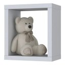 Ver imagem 1 de Nicho Decorativo para Parede Quadrado Branco - Rede Móveis
